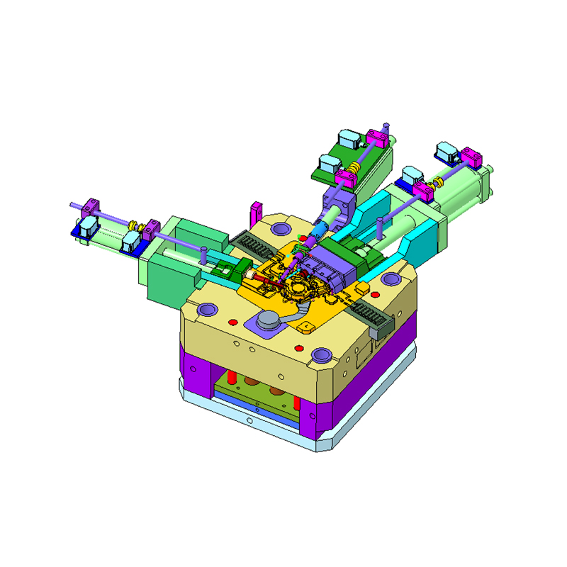 Pressstøpt pumpedeksel av aluminiumslegering Pressstøpt pumpedeksel av aluminiumslegering
