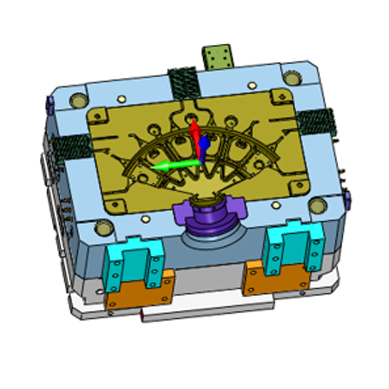 Hjulbrakett i formstøpt aluminiumslegering Hjulbrakett i formstøpt aluminiumslegering