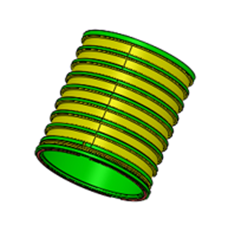 Aluminiumslegering Die Casting Kjølevann Jakke Aluminiumslegering Die Casting Kjølevann Jakke